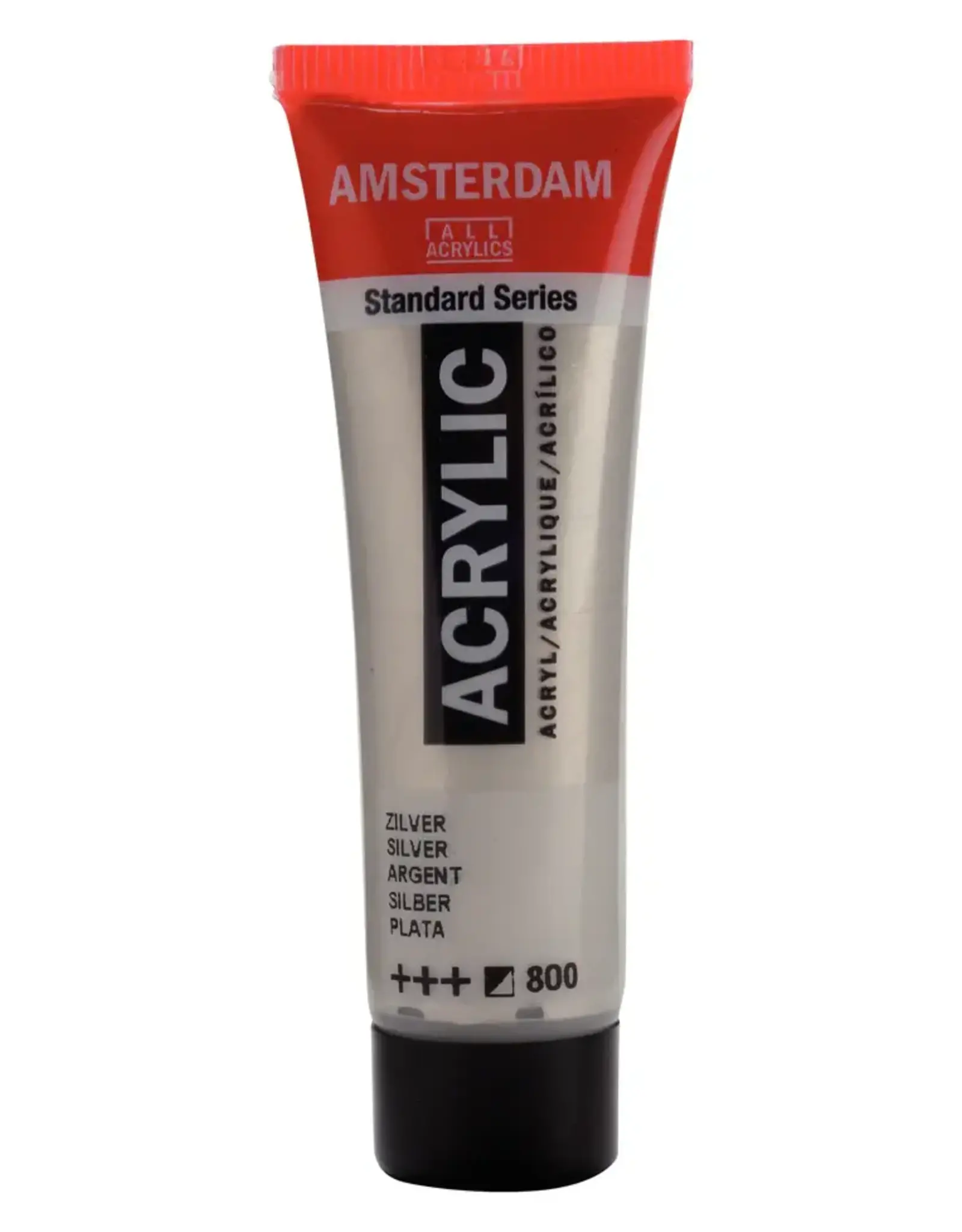 AMSTERDAM AMSTERDAM STANDARD ACRYLIC 20ML SILVER