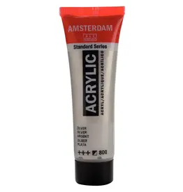 AMSTERDAM AMSTERDAM STANDARD ACRYLIC 20ML SILVER