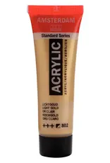 AMSTERDAM AMSTERDAM STANDARD ACRYLIC 20ML LIGHT GOLD