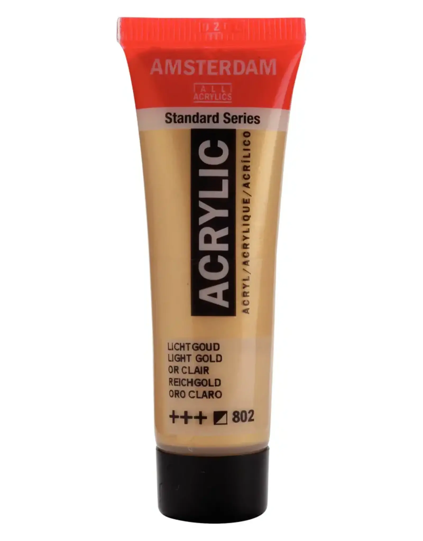 AMSTERDAM AMSTERDAM STANDARD ACRYLIC 20ML LIGHT GOLD