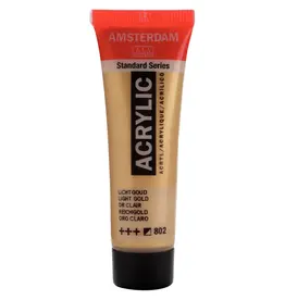AMSTERDAM AMSTERDAM STANDARD ACRYLIC 20ML LIGHT GOLD