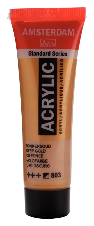 AMSTERDAM AMSTERDAM STANDARD ACRYLIC 20ML DEEP GOLD