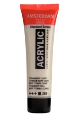 AMSTERDAM AMSTERDAM STANDARD ACRYLIC 20ML TITANIUM BUFF LIGHT