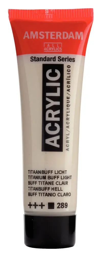 AMSTERDAM AMSTERDAM STANDARD ACRYLIC 20ML TITANIUM BUFF LIGHT