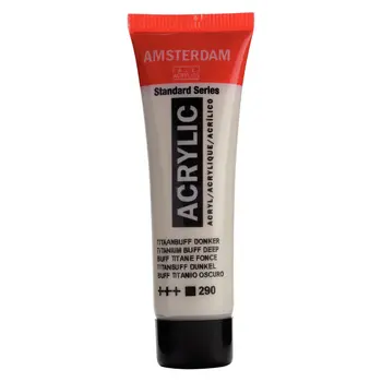 AMSTERDAM AMSTERDAM STANDARD ACRYLIC 20ML TITANIUM BUFF DEEP