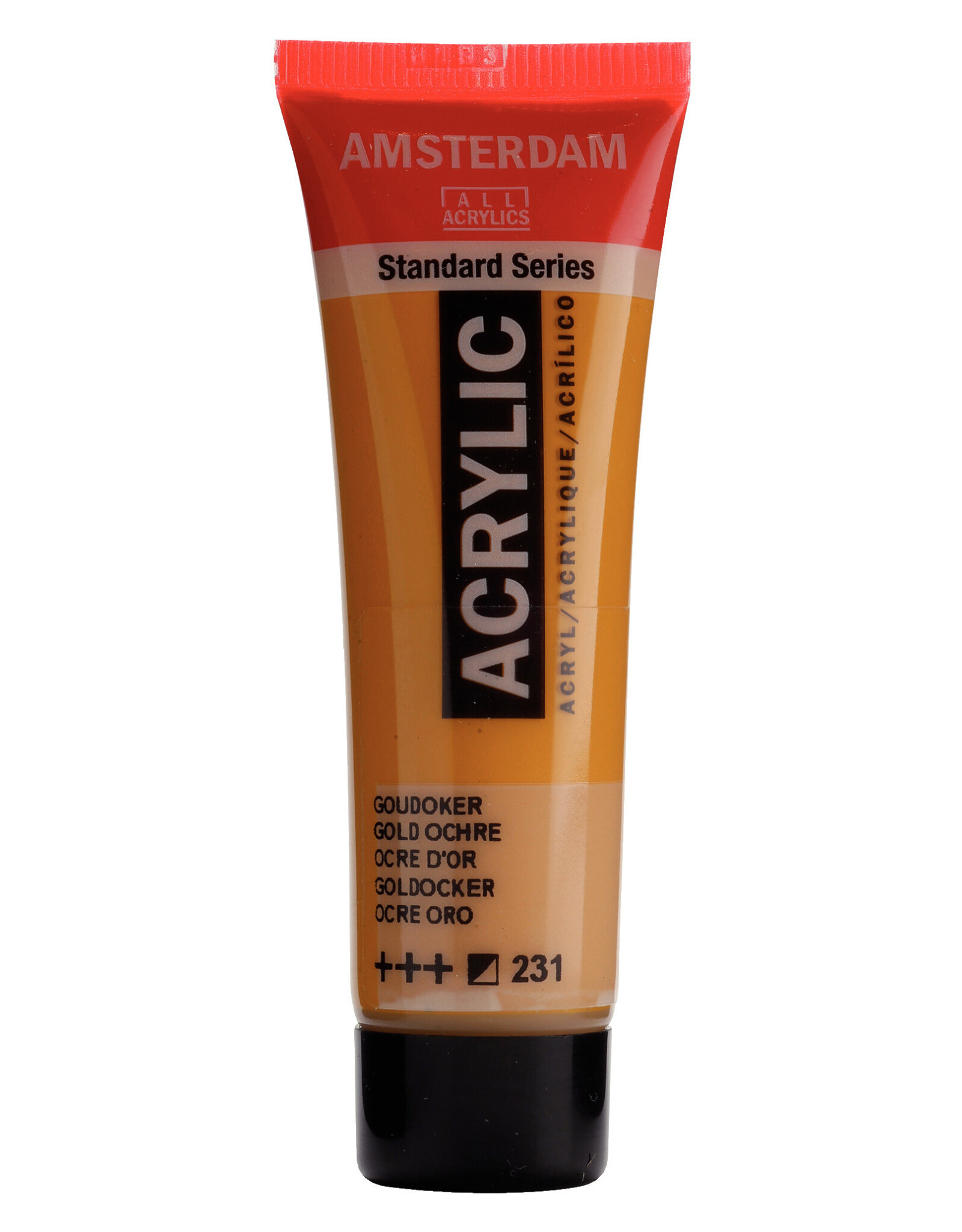 AMSTERDAM AMSTERDAM STANDARD ACRYLIC 20ML GOLD OCHRE