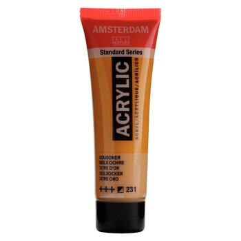 AMSTERDAM AMSTERDAM STANDARD ACRYLIC 20ML GOLD OCHRE