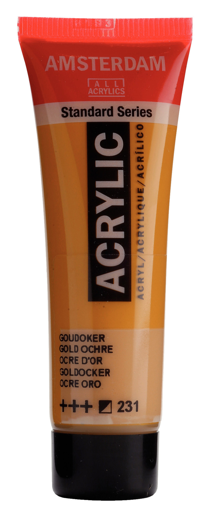 AMSTERDAM AMSTERDAM STANDARD ACRYLIC 20ML GOLD OCHRE