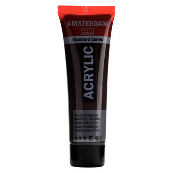 AMSTERDAM AMSTERDAM STANDARD ACRYLIC 20ML VANDYKE BROWN