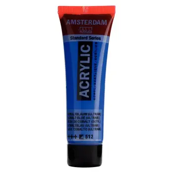 AMSTERDAM AMSTERDAM STANDARD ACRYLIC 20ML COBALT BLUE (ULTRAMARINE)