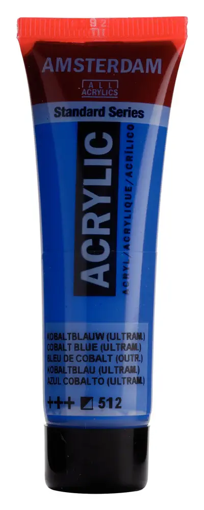 AMSTERDAM AMSTERDAM STANDARD ACRYLIC 20ML COBALT BLUE (ULTRAMARINE)