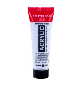 AMSTERDAM AMSTERDAM STANDARD ACRYLIC 20ML ULTRAMARINE LIGHT