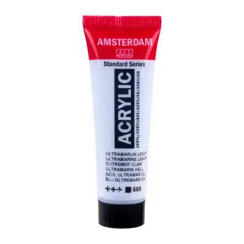 AMSTERDAM AMSTERDAM STANDARD ACRYLIC 20ML ULTRAMARINE LIGHT