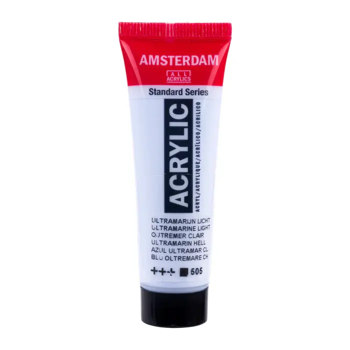 AMSTERDAM AMSTERDAM STANDARD ACRYLIC 20ML ULTRAMARINE LIGHT