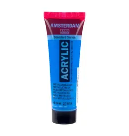 AMSTERDAM AMSTERDAM STANDARD ACRYLIC 20ML METALLIC BLUE