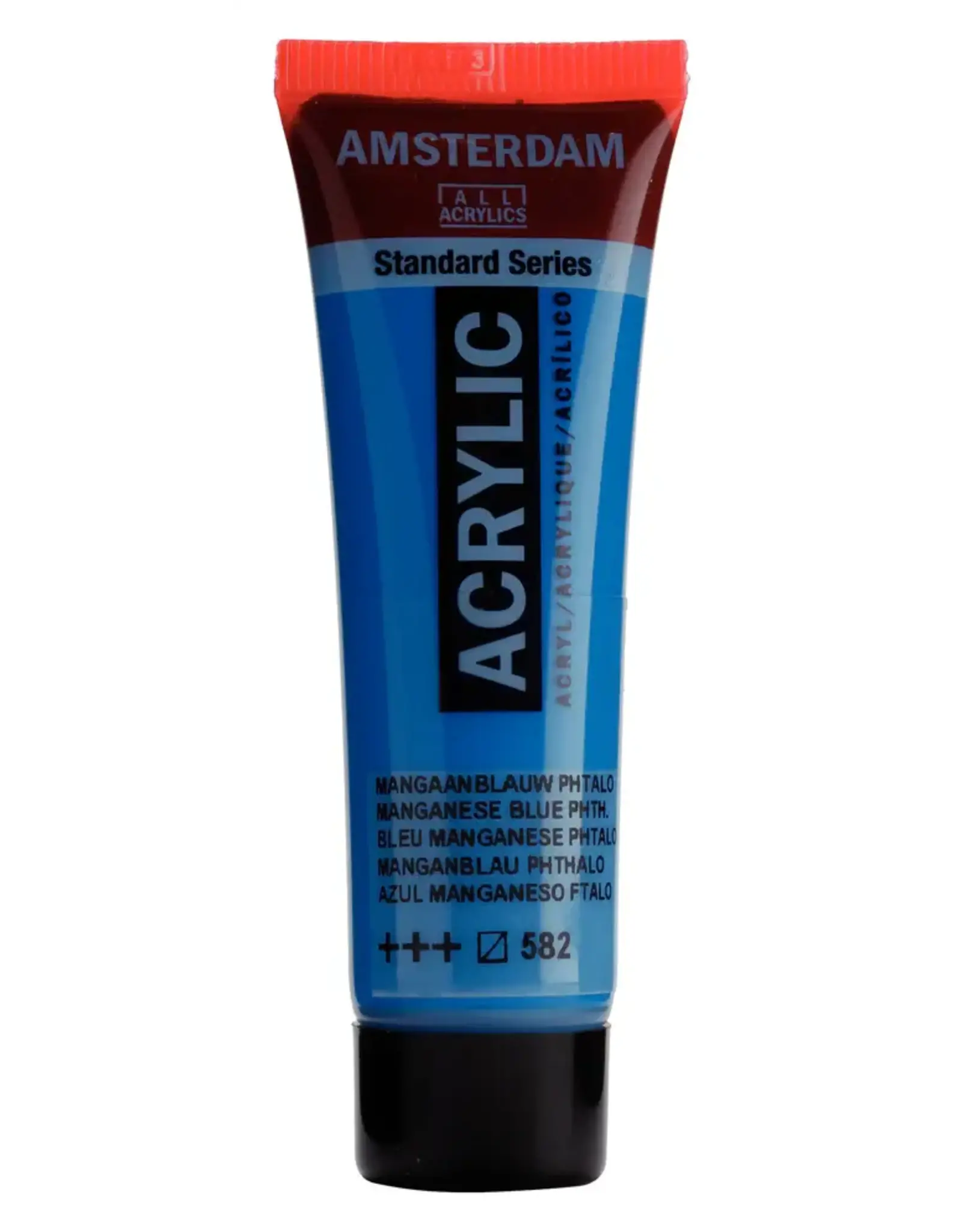 AMSTERDAM AMSTERDAM STANDARD ACRYLIC 20ML MANGANESE BLUE PHTHALO