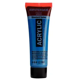 AMSTERDAM AMSTERDAM STANDARD ACRYLIC 20ML MANGANESE BLUE PHTHALO