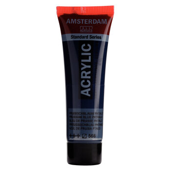 AMSTERDAM AMSTERDAM STANDARD ACRYLIC 20ML PRUSSIAN BLUE PHTHALO