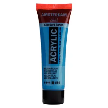 AMSTERDAM AMSTERDAM STANDARD ACRYLIC 20ML BRILLIANT BLUE