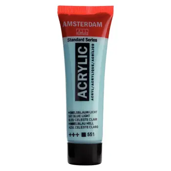 AMSTERDAM AMSTERDAM STANDARD ACRYLIC 20ML SKY BLUE LIGHT