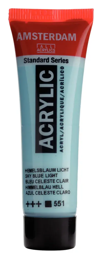 AMSTERDAM AMSTERDAM STANDARD ACRYLIC 20ML SKY BLUE LIGHT