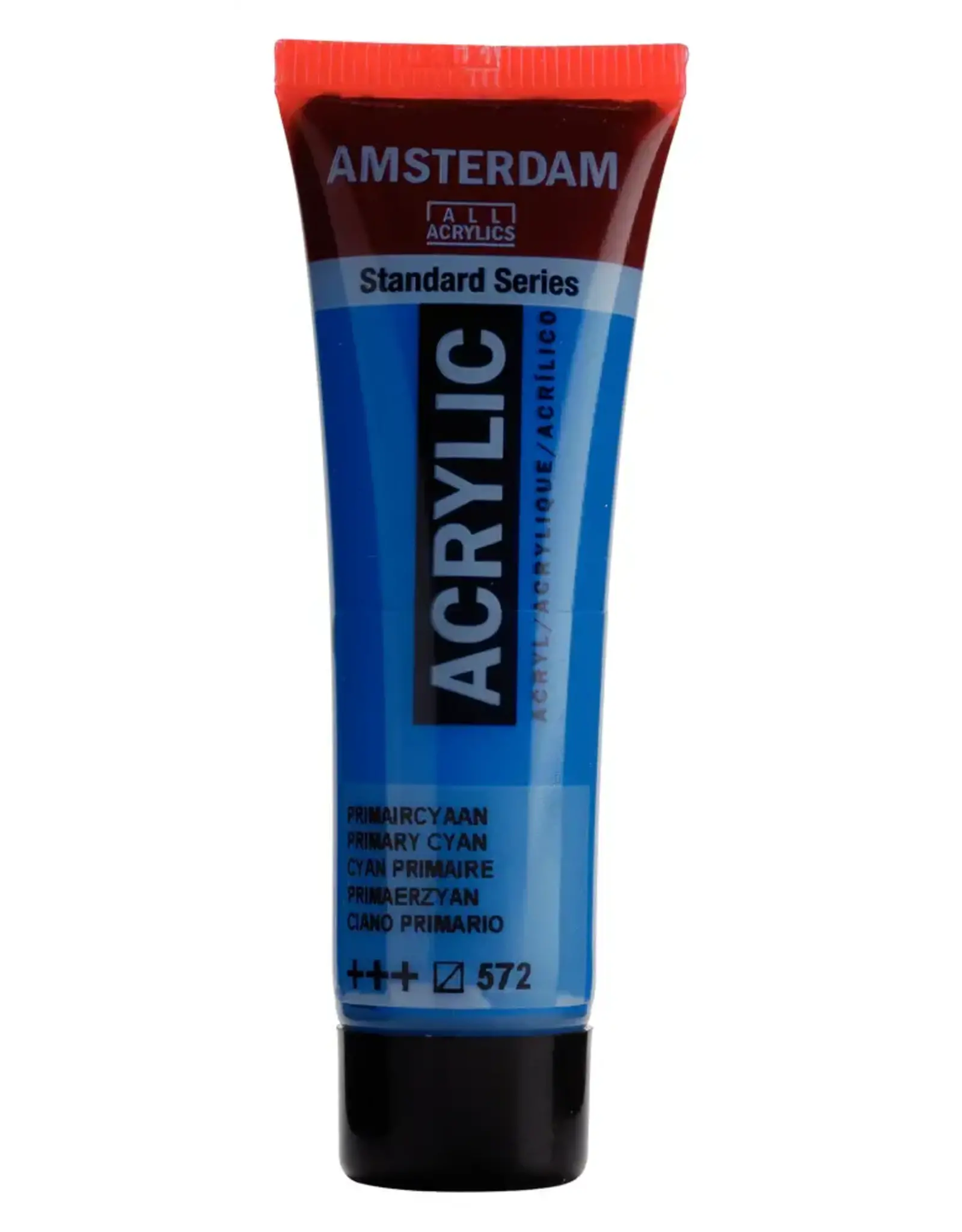 AMSTERDAM AMSTERDAM STANDARD ACRYLIC 20ML PRIMARY CYAN