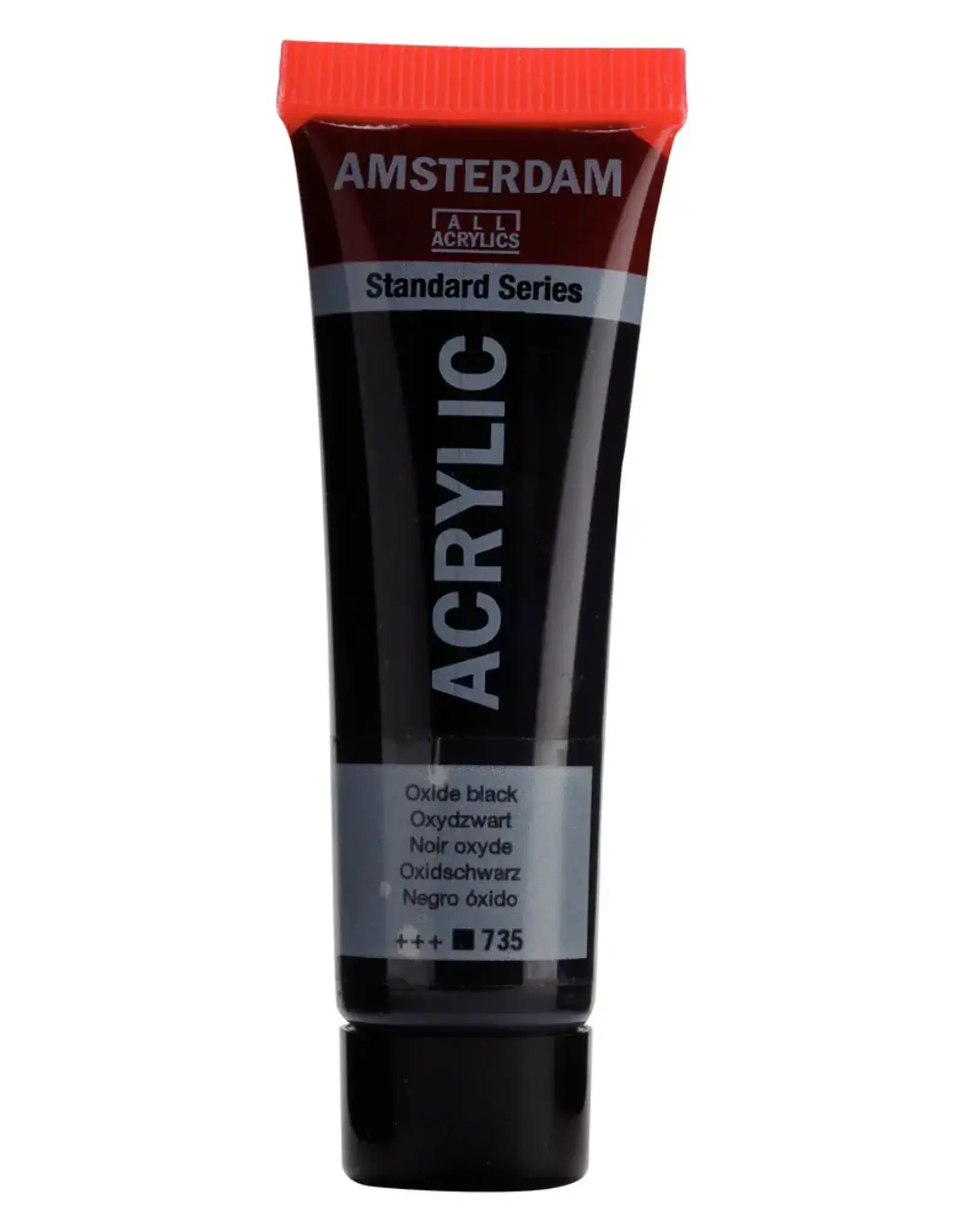 AMSTERDAM AMSTERDAM STANDARD ACRYLIC 20ML OXIDE BLACK