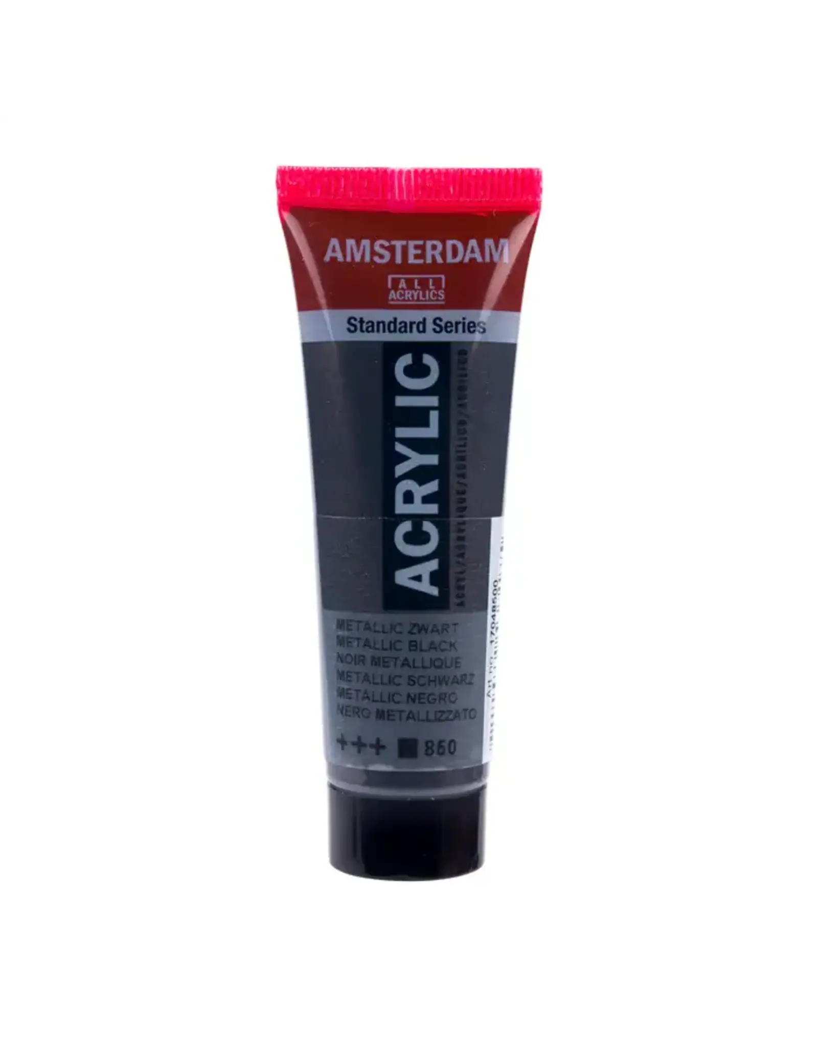 AMSTERDAM AMSTERDAM STANDARD ACRYLIC 20ML METALLIC BLACK