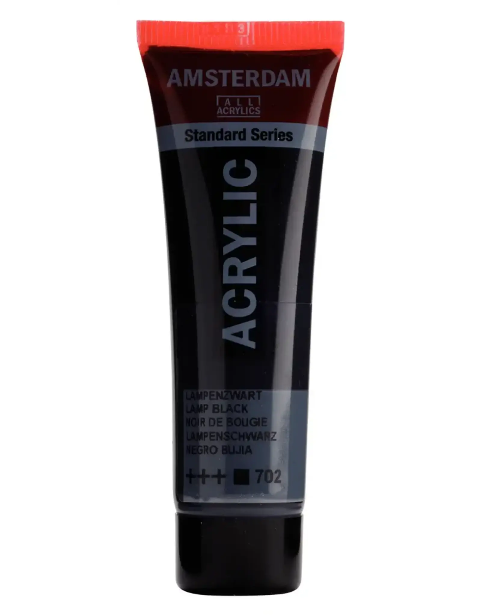 AMSTERDAM AMSTERDAM STANDARD ACRYLIC 20ML LAMP BLACK
