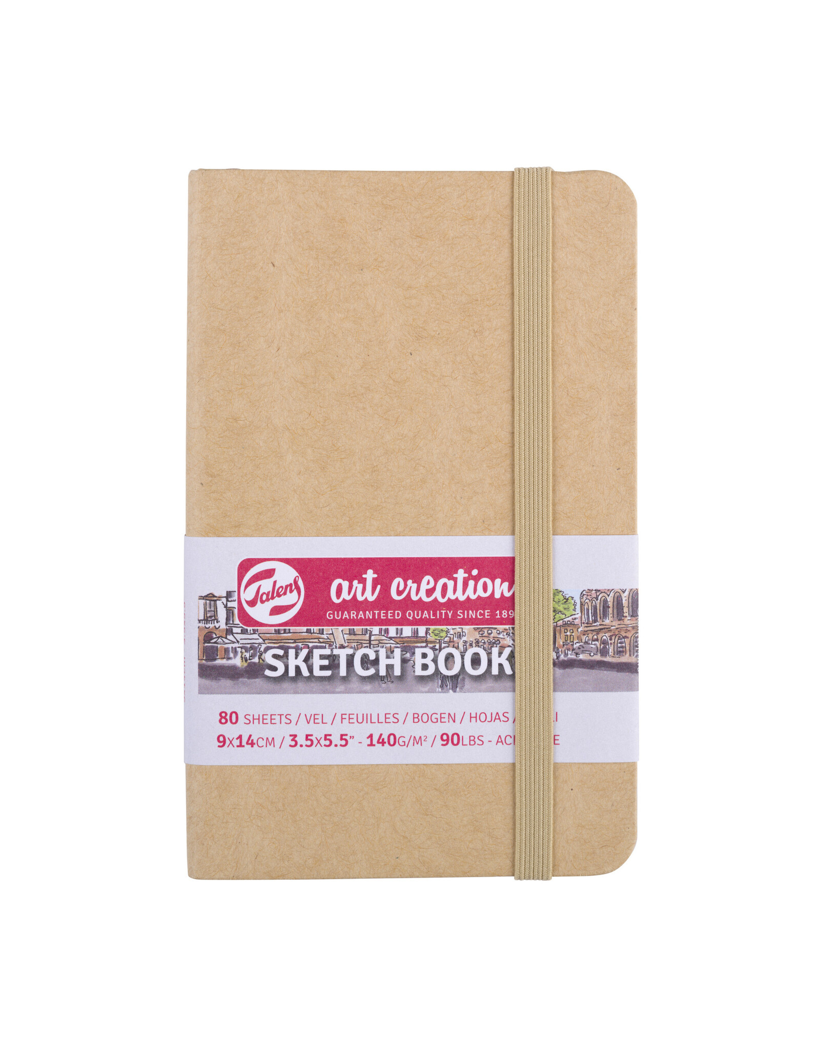 TALENS TALENS ART CREATION SKETCHBOOK KRAFT COVER 9x14