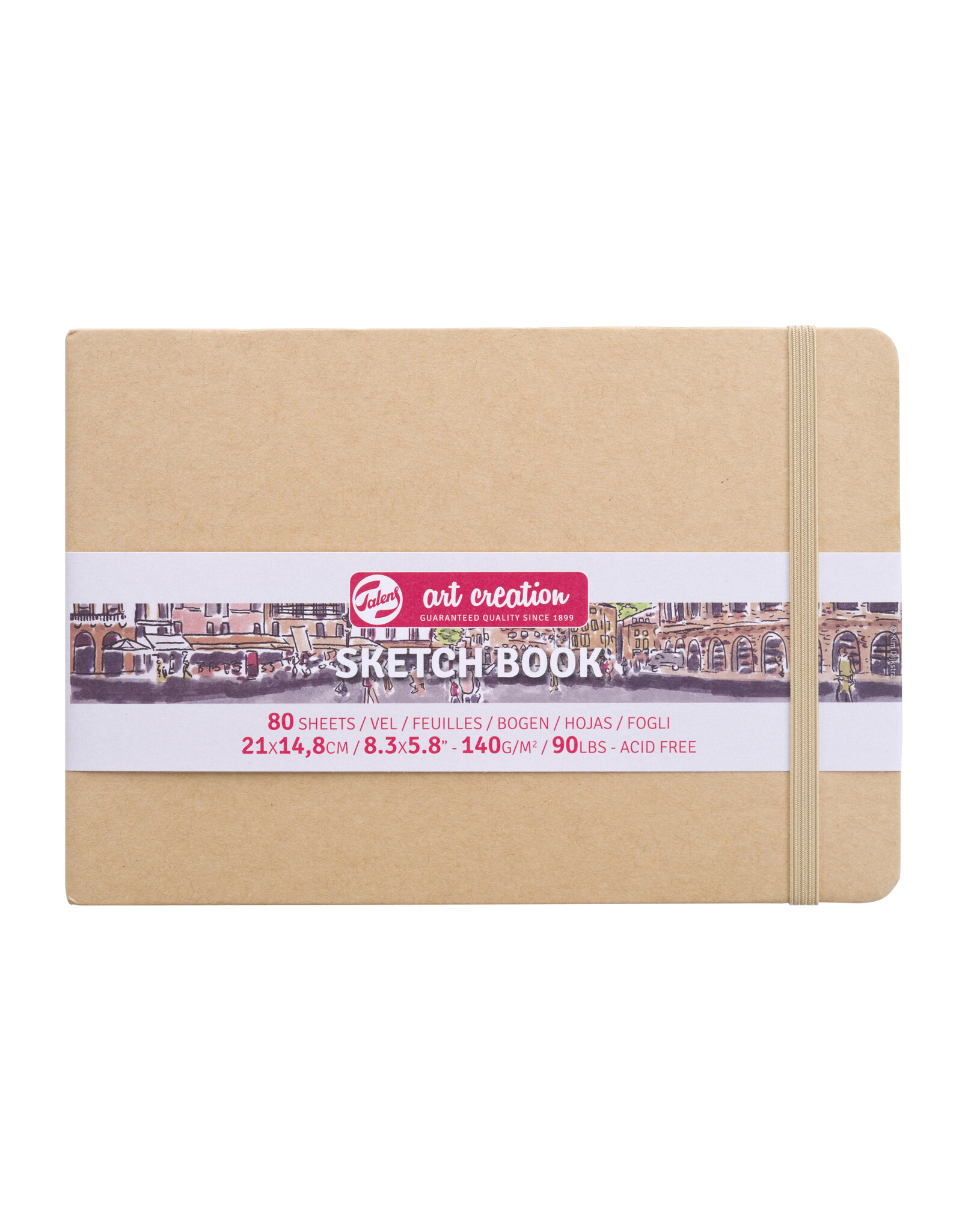 TALENS TALENS ART CREATION SKETCHBOOK KRAFT COVER 21x15