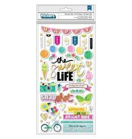 AMERICAN CRAFTS AMERICAN CRAFTS VICKI BOUTIN SWEET RUSH THE SWEET LIFE THICKERS STICKERS