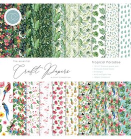 CRAFT CONSORTIUM CRAFT CONSORTIUM TROPICAL PARADISE PAPER PAD 12X12