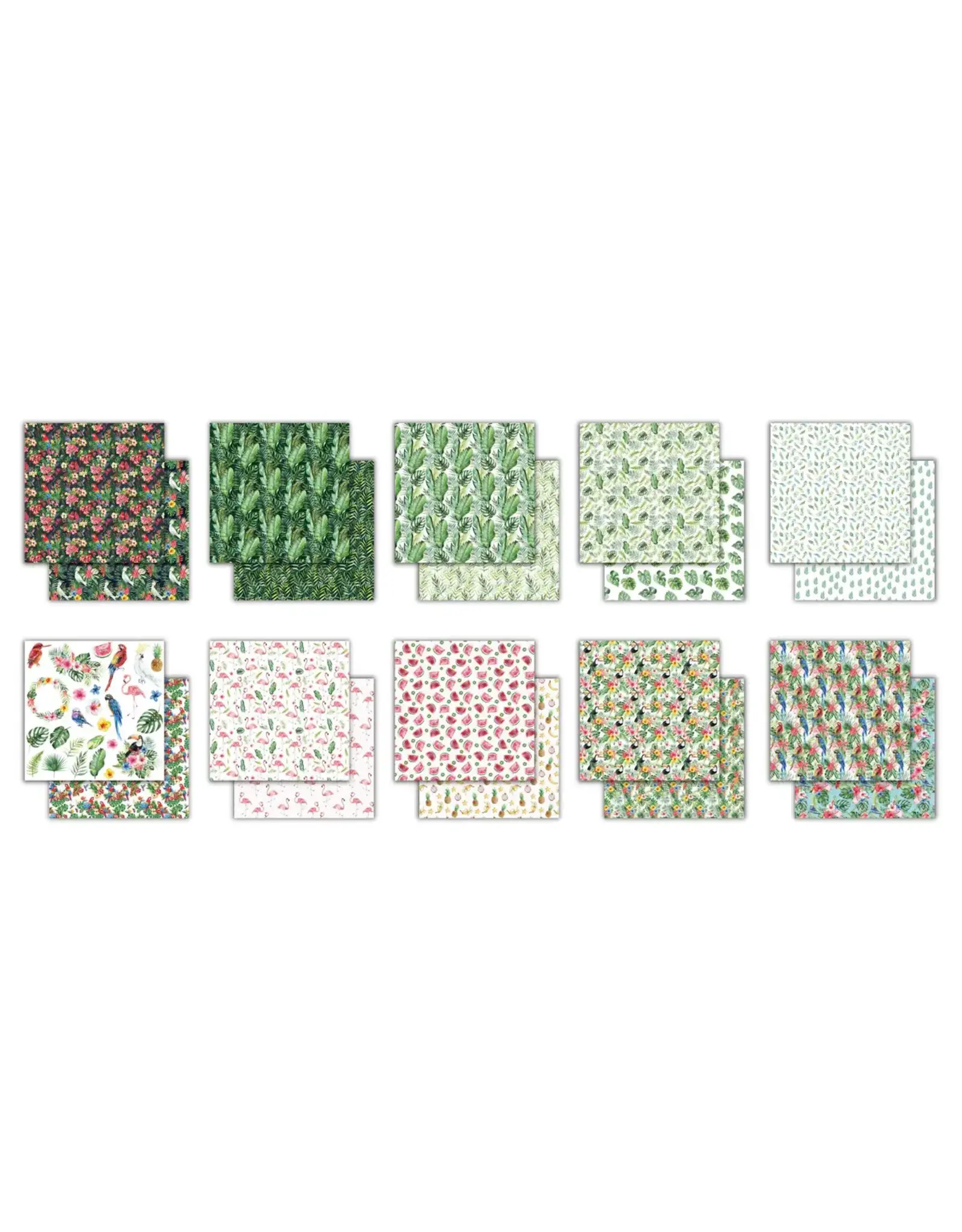 CRAFT CONSORTIUM CRAFT CONSORTIUM TROPICAL PARADISE PAPER PAD 12X12