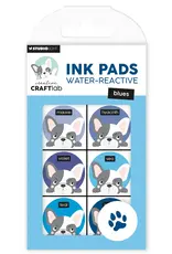 STUDIOLIGHT STUDIOLIGHT CREATIVE CRAFTLAB BLUES ESSENTIALS WATER-REACTIVE INK PADS