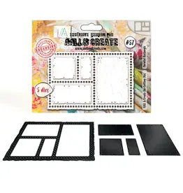 AALL & CREATE AALL & CREATE #57 PARALLEL RECTANGLE DIE SET