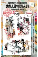 AALL & CREATE AALL & CREATE AUTOUR DE MWA #1244 GRIDLOCK GALLERY A7 CLEAR STAMP