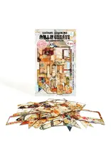 AALL & CREATE AALL & CREATE AUTOUR DE MWA #79 NOSTALGIC BROWN DIE CUTS 41/PK