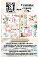 AALL & CREATE AALL & CREATE AUTOUR DE MWA #16 CULTURAL GEMS A5 RUB-ON SHEETS 2/PK