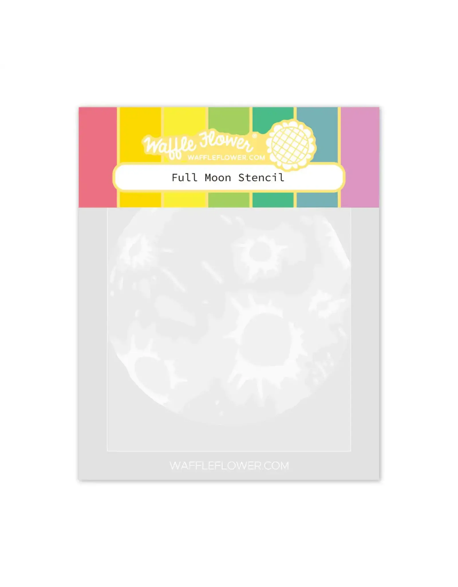 WAFFLE FLOWER WAFFLE FLOWER FULL MOON STENCIL SET 4/PK