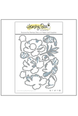 HONEY BEE HONEY BEE STAMPS LOVELY LAYERS: PEONY DIE SET