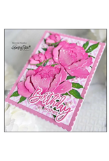 HONEY BEE HONEY BEE STAMPS LOVELY LAYERS: PEONY DIE SET