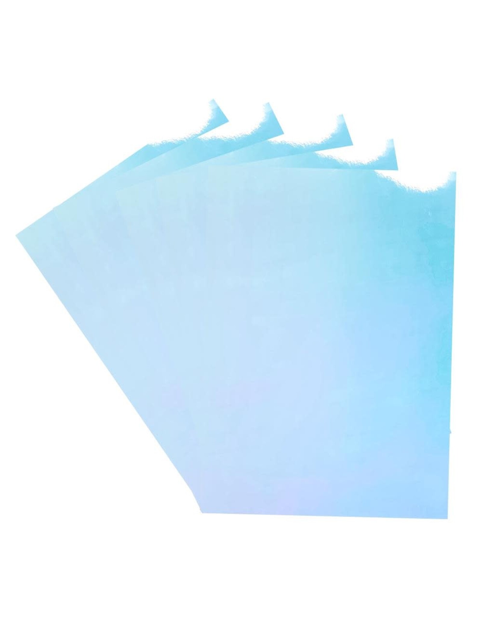 TONIC CRAFT PERFECT GLOSS IRIDESCENT BEJEWLED BLUE MIRROR CARDSTOCK