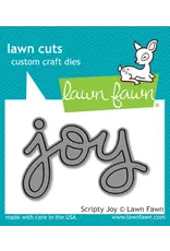 LAWN FAWN LAWN FAWN SCRIPTY JOY DIE