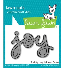 LAWN FAWN LAWN FAWN SCRIPTY JOY DIE