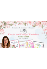 LDRS CREATIVE ANGIE HUNT FLORALS & FOLIAGE WORKSHOP CARD CLASS SATURDAY OCT 5 16h00-18h00