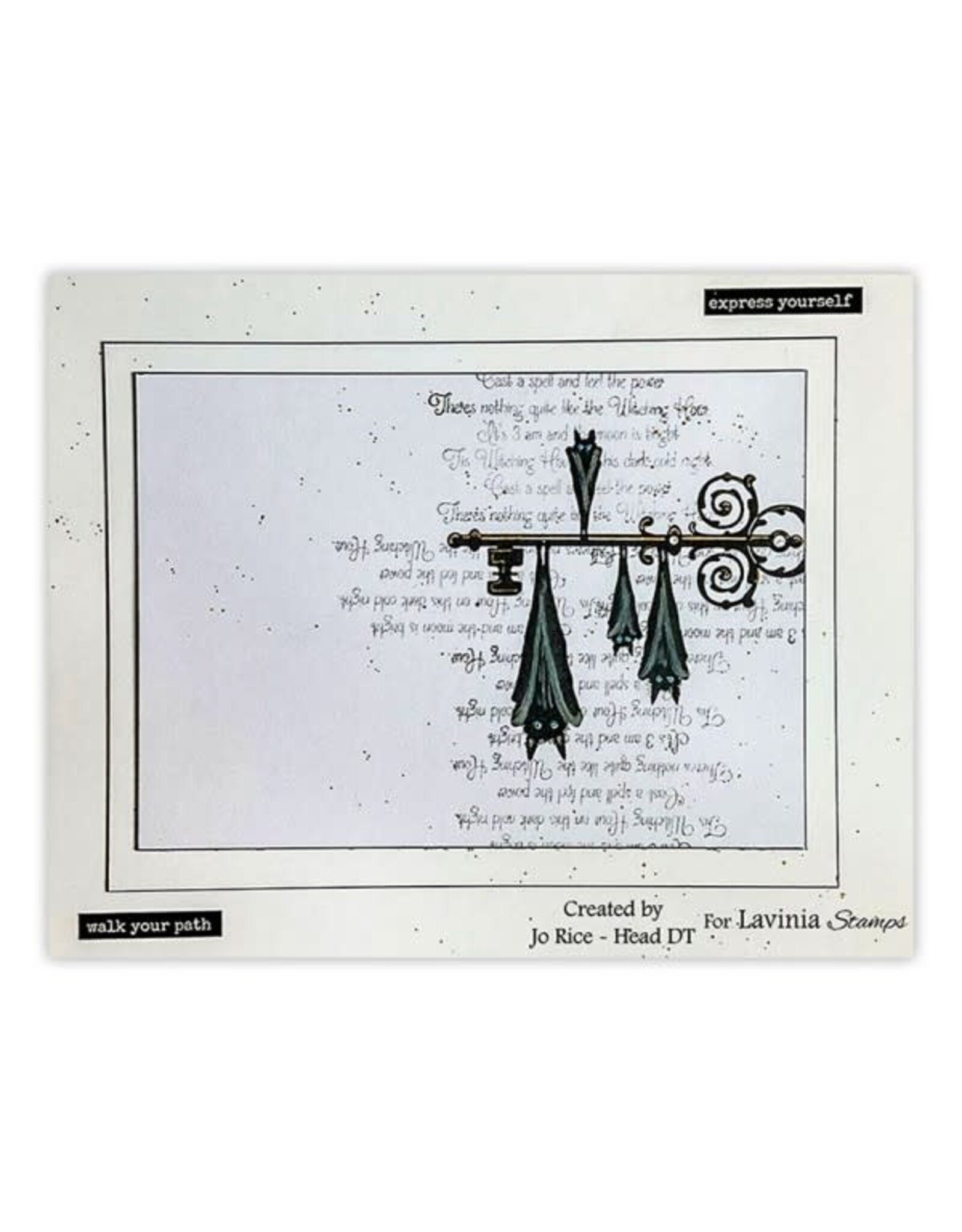 LAVINIA STAMPS LAVINIA STAMPS WITCHING HOUR CLEAR STAMP