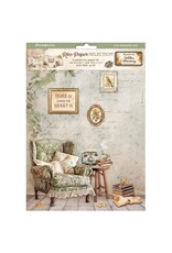 STAMPERIA STAMPERIA GOLDEN HARMONY COLLECTION ASSORTED A4 RICE PAPER 6/PK
