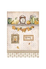 STAMPERIA STAMPERIA GOLDEN HARMONY COLLECTION ASSORTED A4 RICE PAPER 6/PK