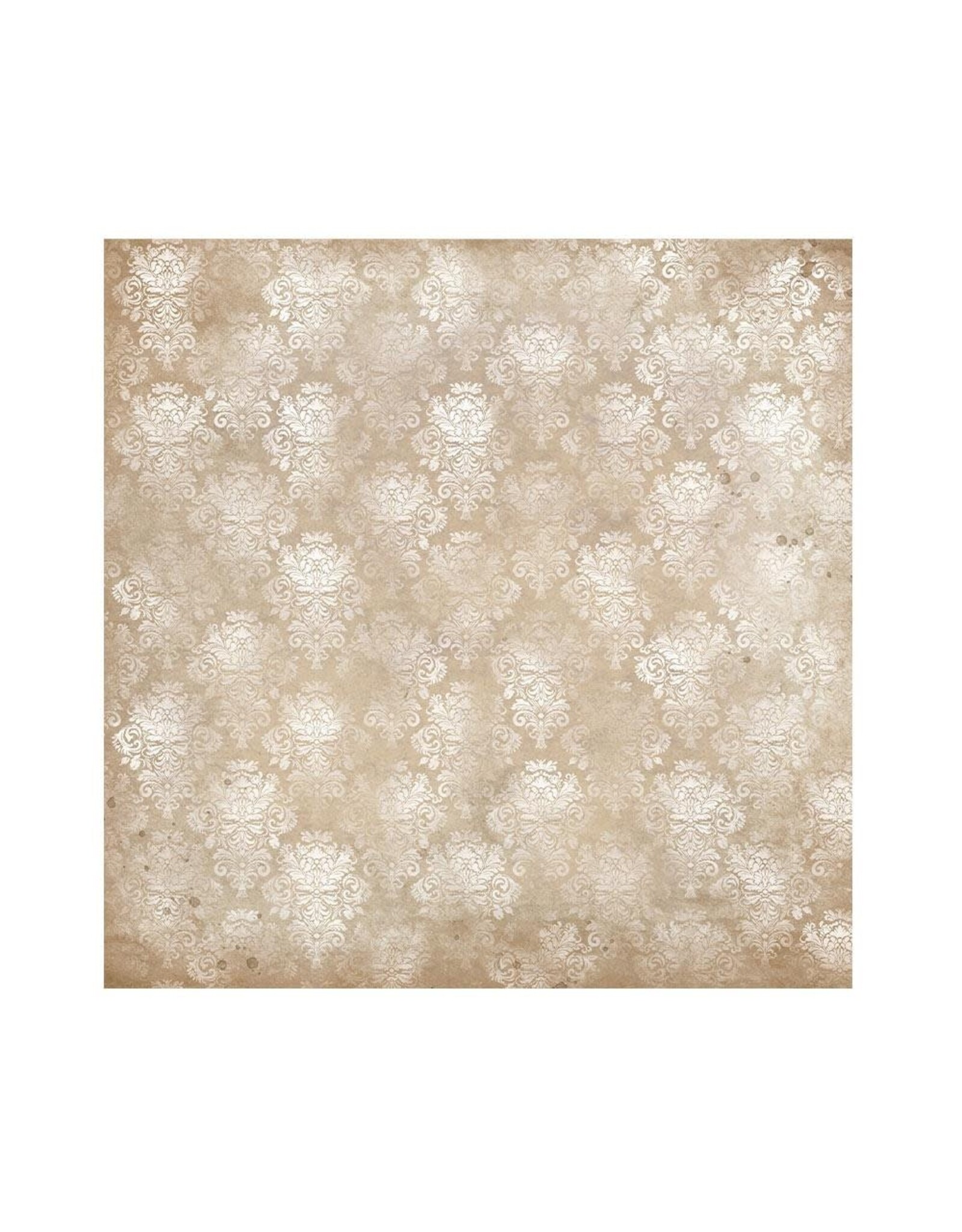 STAMPERIA STAMPERIA GOLDEN HARMONY COLLECTION 12x12 POLYESTER FABRIC SHEETS 4/PK